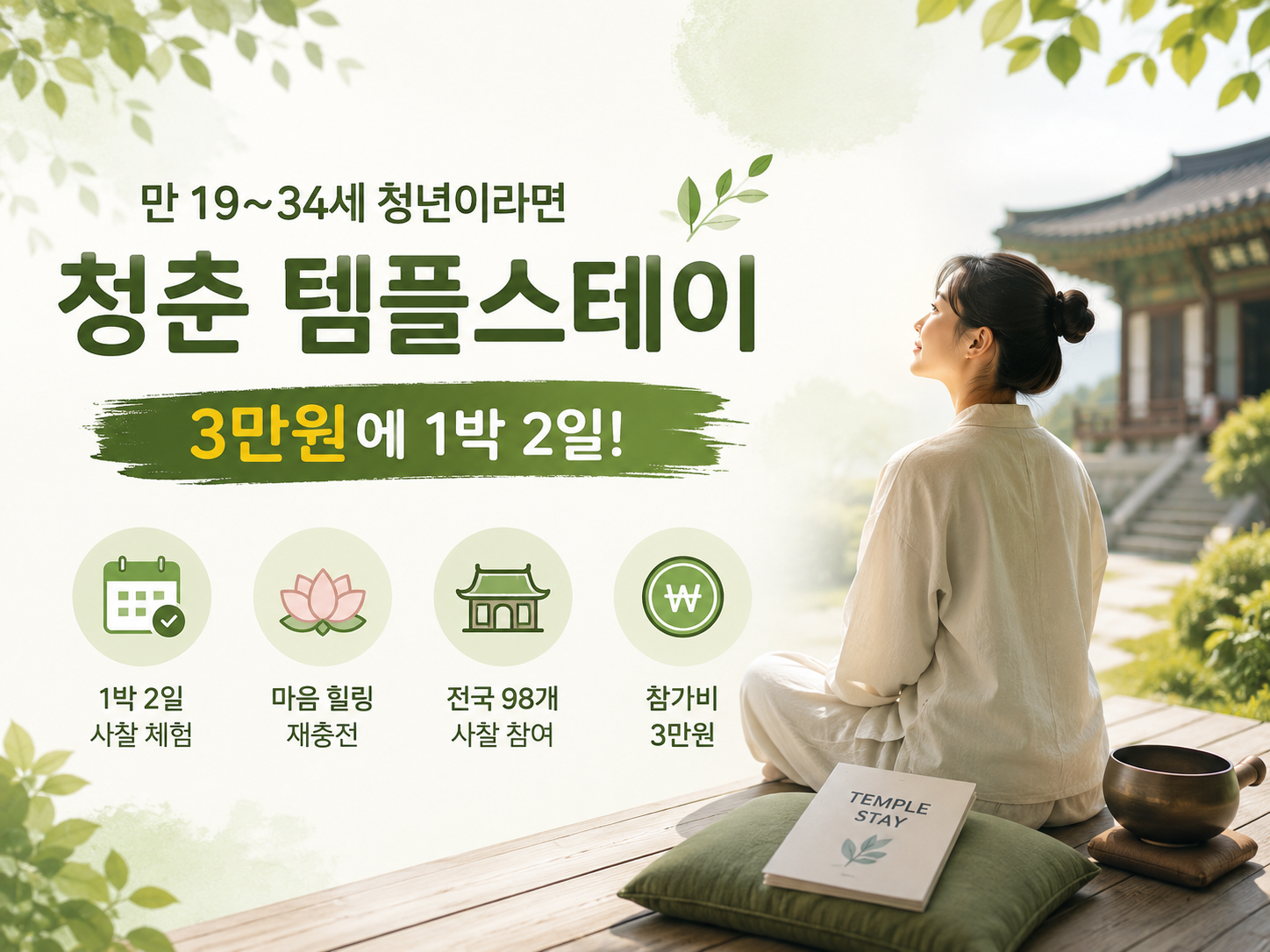 템플스테이신청자격